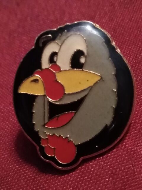Pin's t�te d'oiseau 2 Avermes (03)