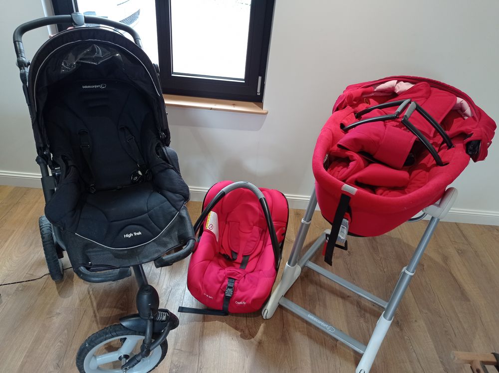 Poussette high on sale trek rouge