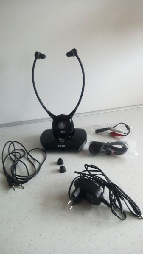 Casque TV sans fil sp�cial Senior CGV avec 2 batteries 50 Rueil-Malmaison (92)