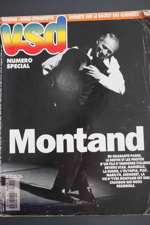 MONTAND - VSD -1991, 4 Rennes (35)