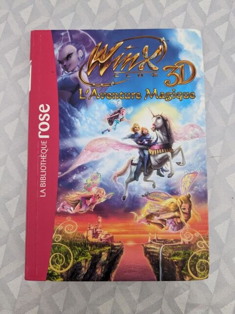 Livre bibliothque rose Winx L'aventure magique 3D 2 Aurillac (15)