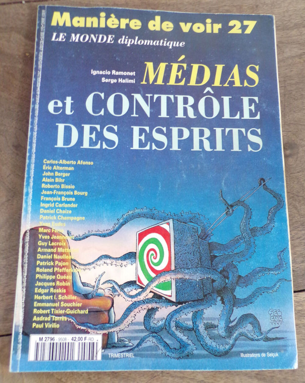Mani&egrave;re de voir 27 trimestriel ao&ucirc;t 1995 Livres et BD