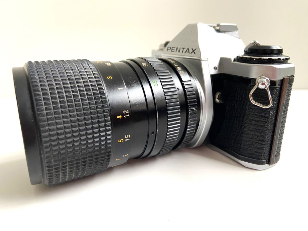 Ancien Appareil Photo Argentique PENTAX ME Super + Objectif Photos/Video/TV
