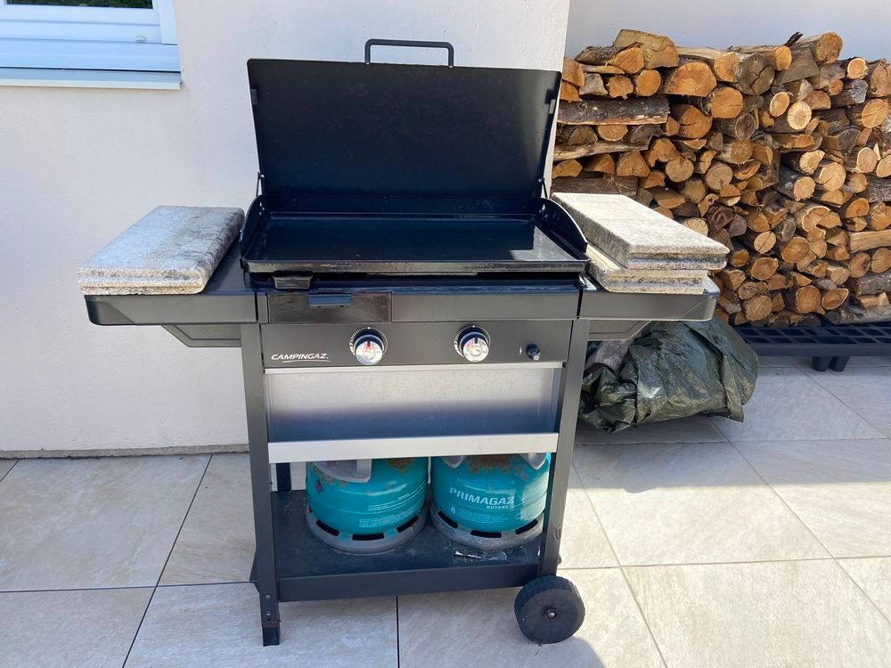 plancha &agrave; gaz Jardin