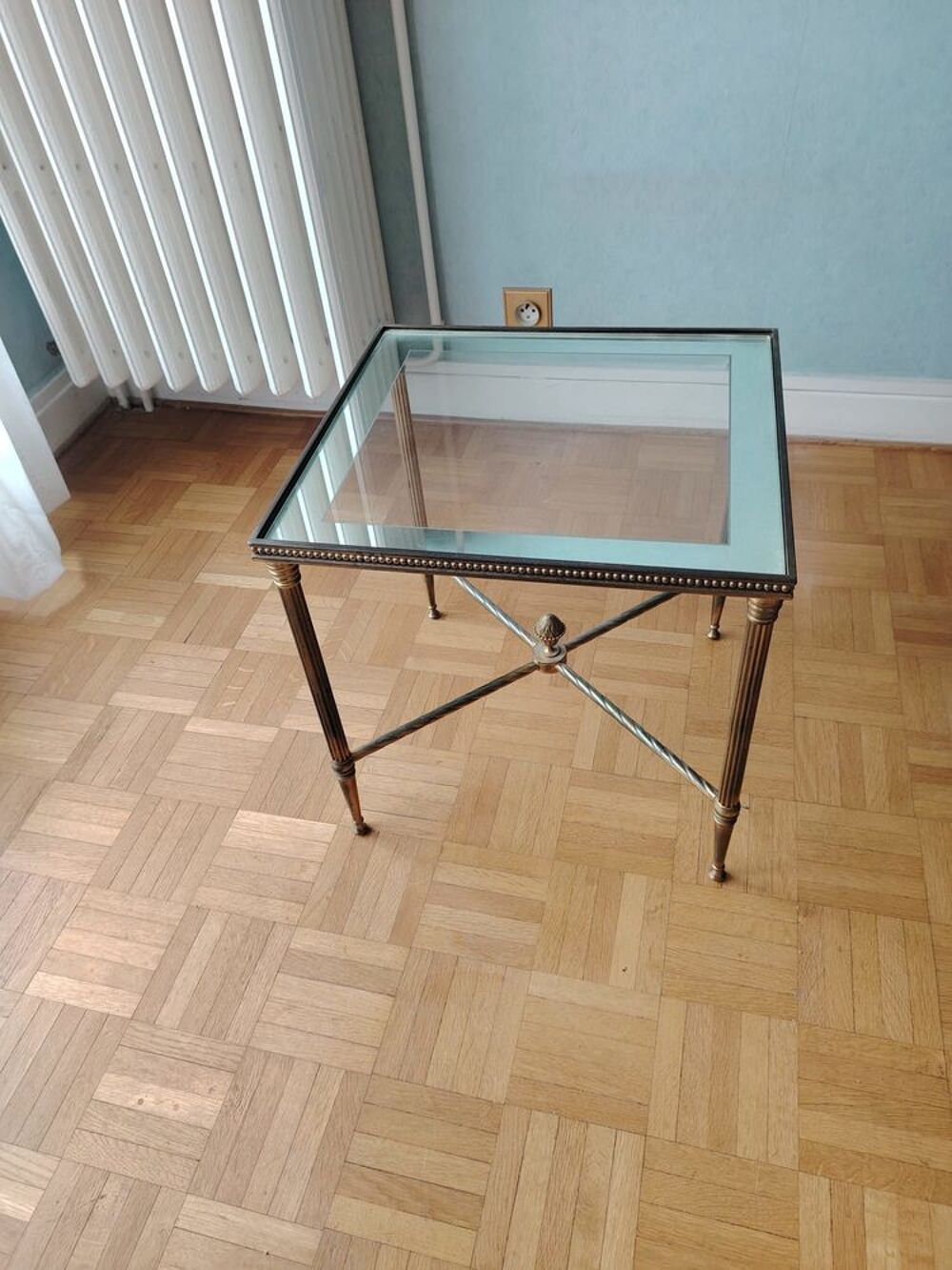 Petites tables d'appoints en verre - lot de deux Meubles