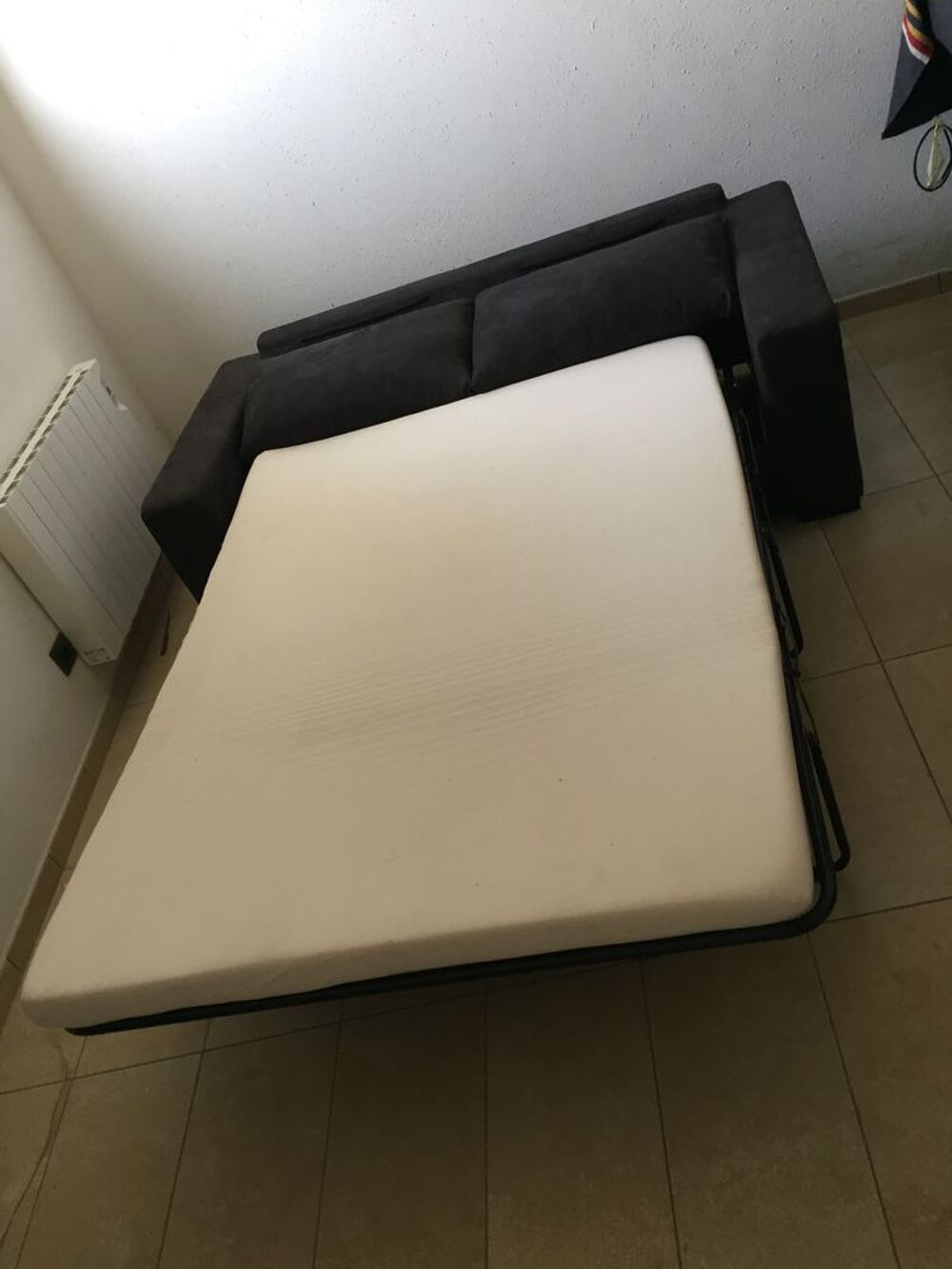 CANAPE LIT CONVERTIBLE 3 PLACES 90 X 190 Meubles
