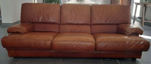 Canap cuir Roche-Bobois 120 Basse-Ham (57)