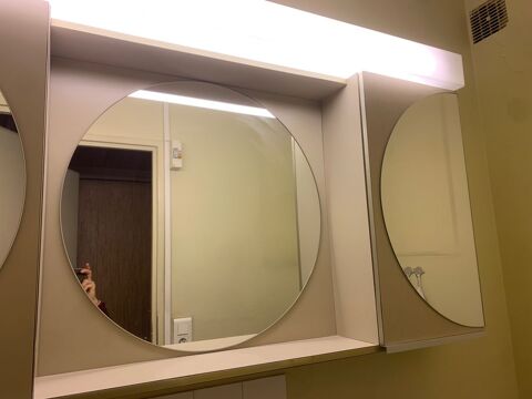 Grande Armoire de Salle de Bain Vintage 20 Oullins (69)