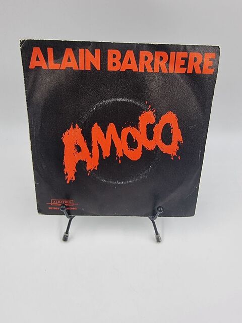 Vinyle 45 tours Alain Barriere : Amoco avec fourreau	 2 Vulbens (74)