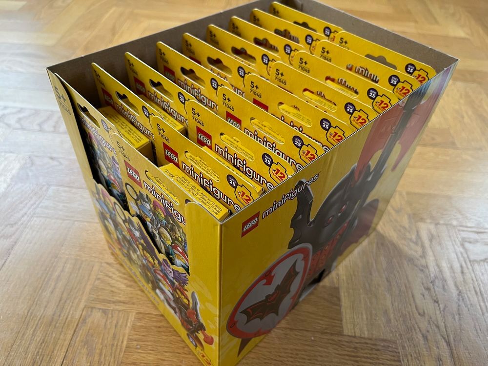 Pr&eacute;sentoir Lego 71045 S&eacute;rie 25 contenant 36 boites neuves Jeux / jouets