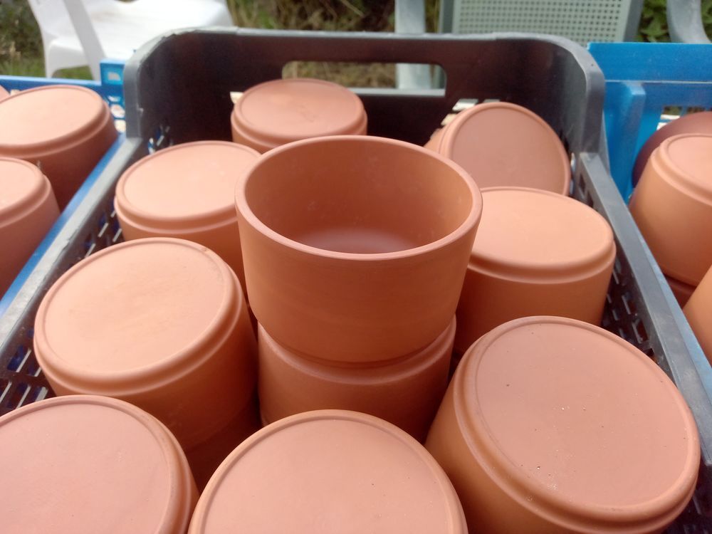 Pot en terre cuite le lot Jardin