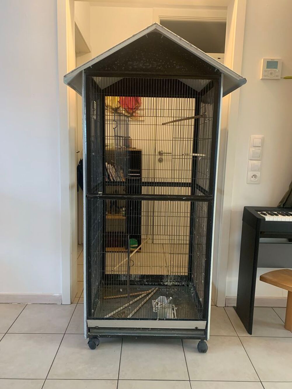 Cage &agrave; oiseaux Jardin