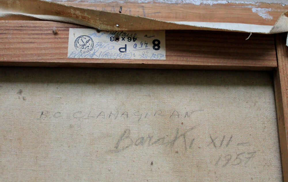 SUISSE ELZINGRE MERE &agrave; L'ENFANT ANCIEN PEINTURE Décoration