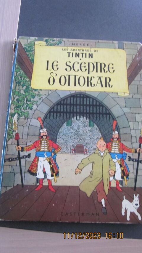 B D TINTIN LE SEPTRE D'OTTOKAR DE 1964 D I Coquelles (62)