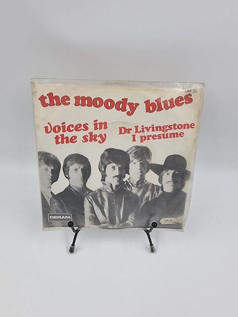 Vinyle 45 tours The Moody Blues : Voices in the Sky... 4 Vulbens (74)
