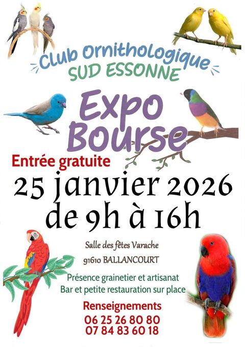 Bourse d'oiseaux Club C.O.S.E 0 91580 �tr�chy