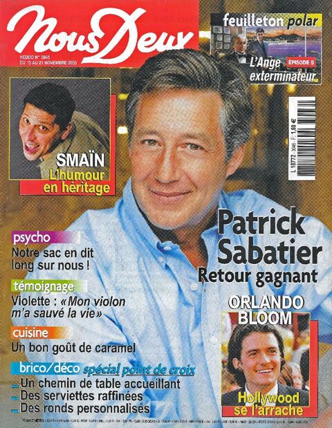 NOUS DEUX Magazine n3046 2005 Patrick SABATIER   2 Castelnau-sur-Gupie (47)