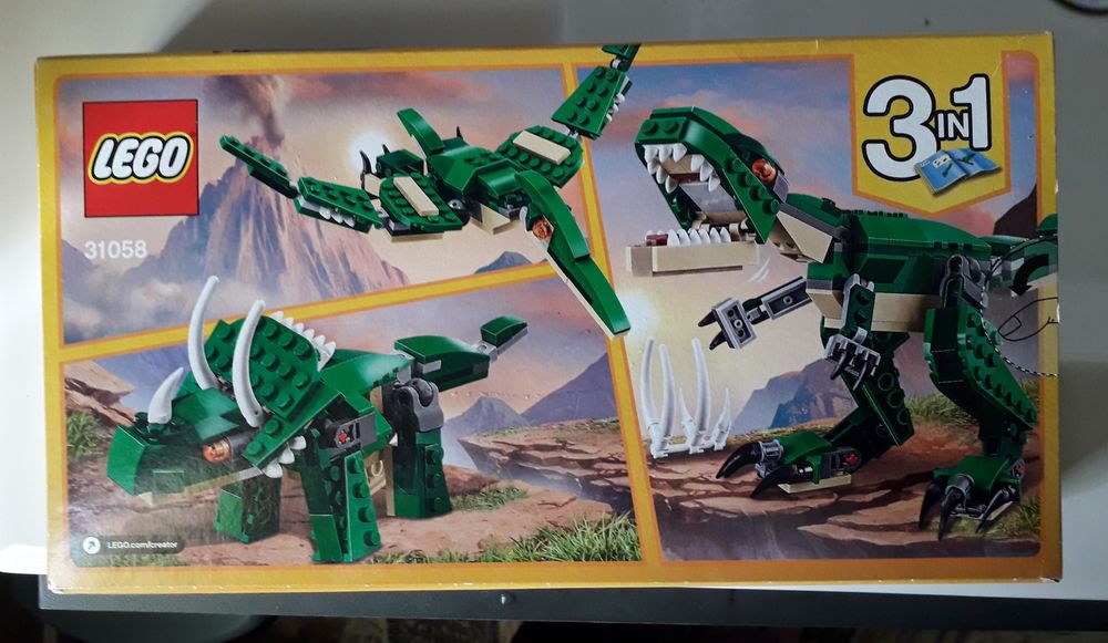Boite neuve Lego 31058 : Le dinosaure f&eacute;roce Jeux / jouets