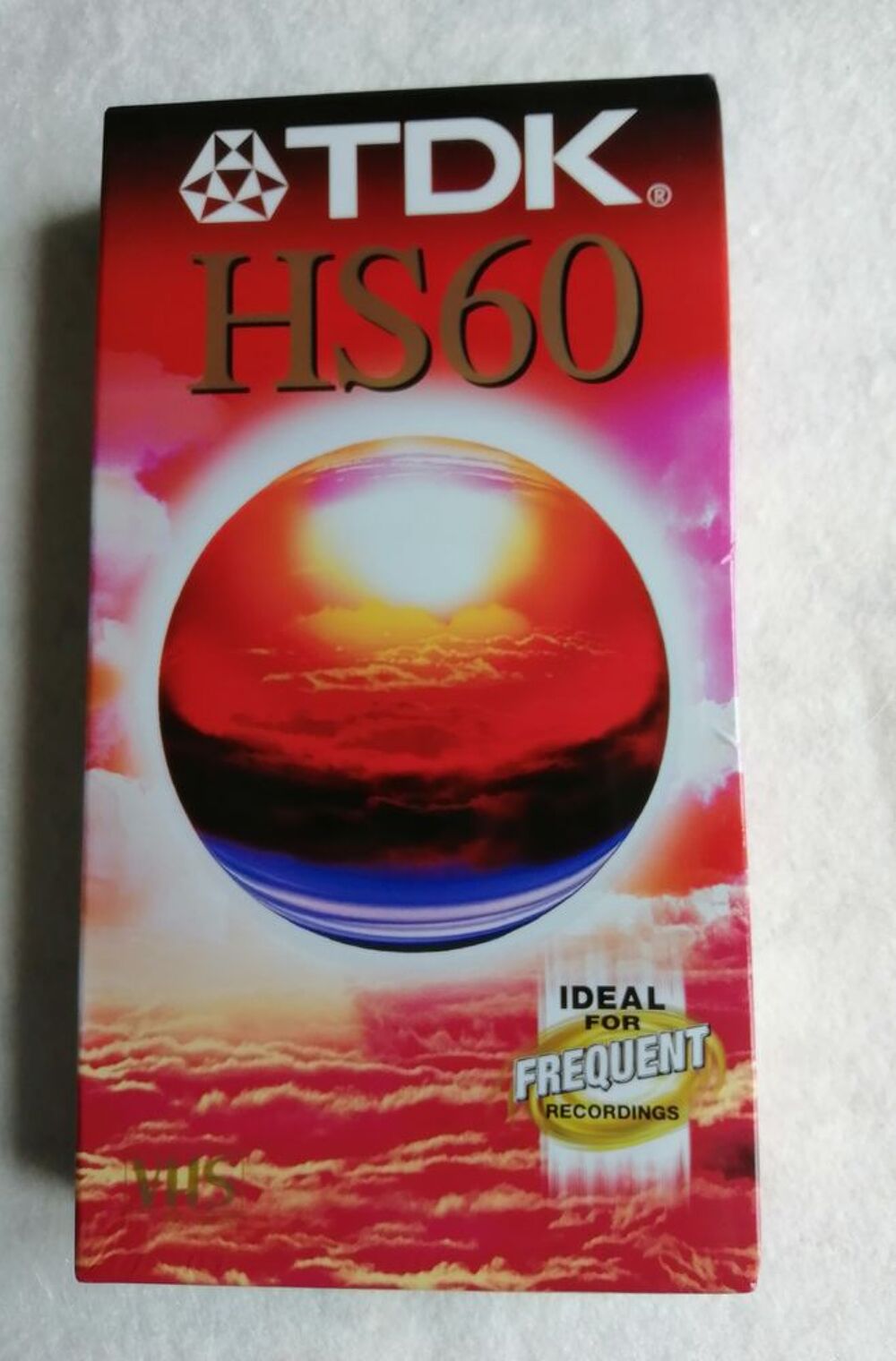 CASSETTE TDK HS60 NEUVE POUR MAGNETOSCOPE Audio et hifi