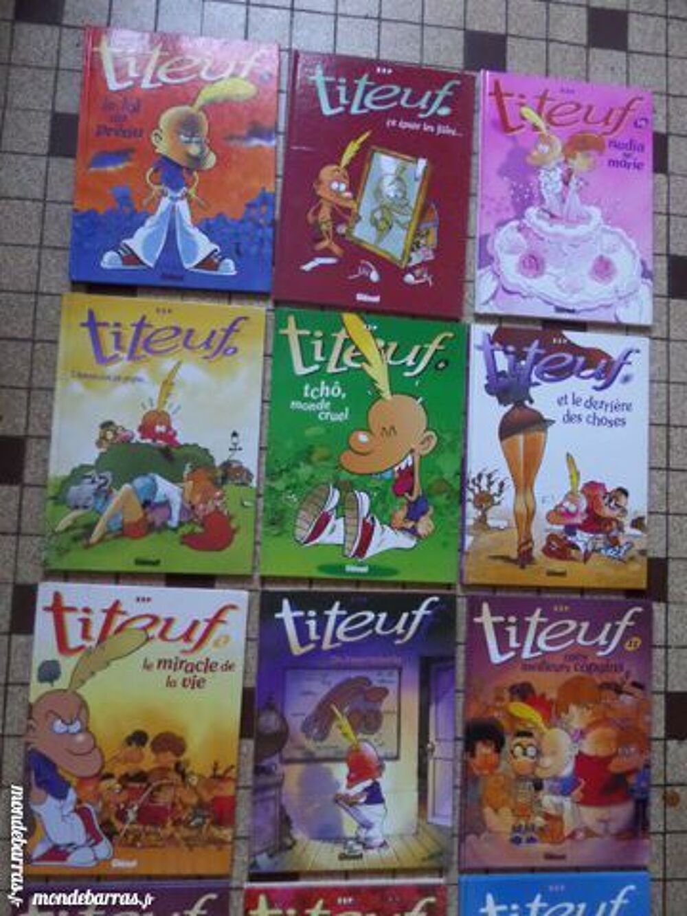 bandes dessin&eacute;es de TITEUF Livres et BD