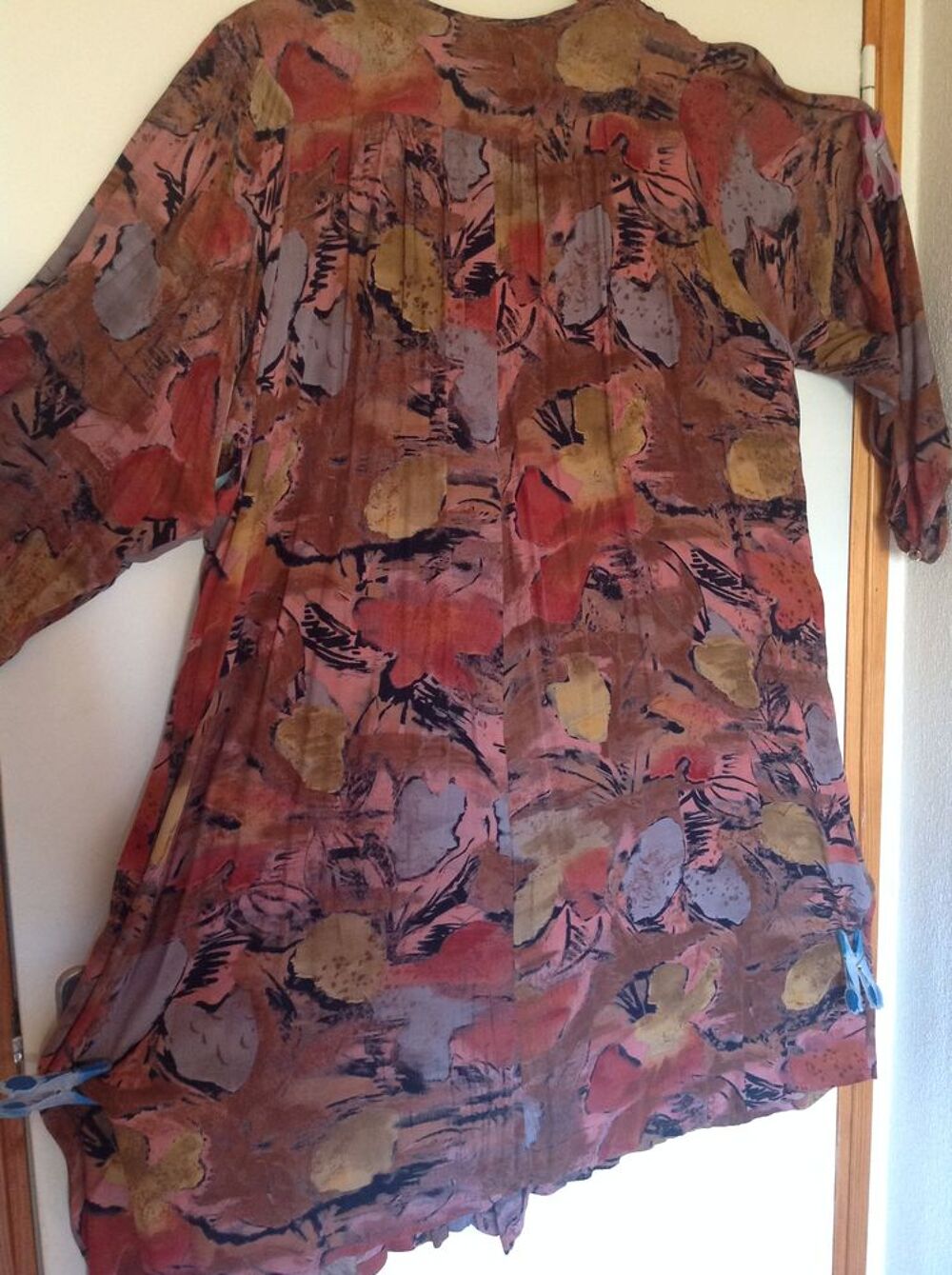 ROBE &Agrave; FLEURS ROUGE BLEU VERTE ROSE GRANDE TAILLE Envoi Poss Vêtements