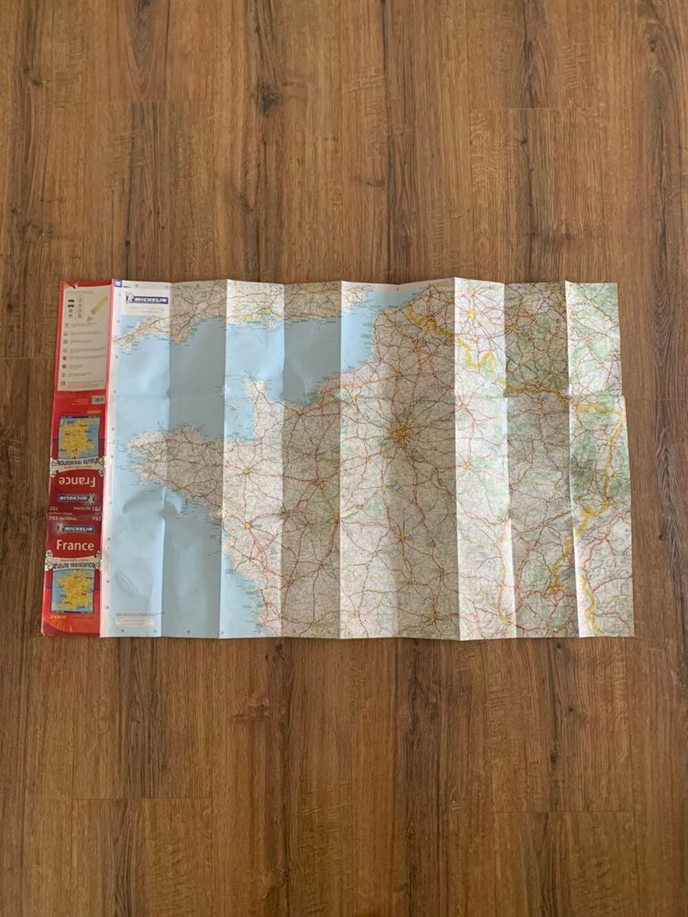 Carte routi&egrave;re Michelin 792 " France national 