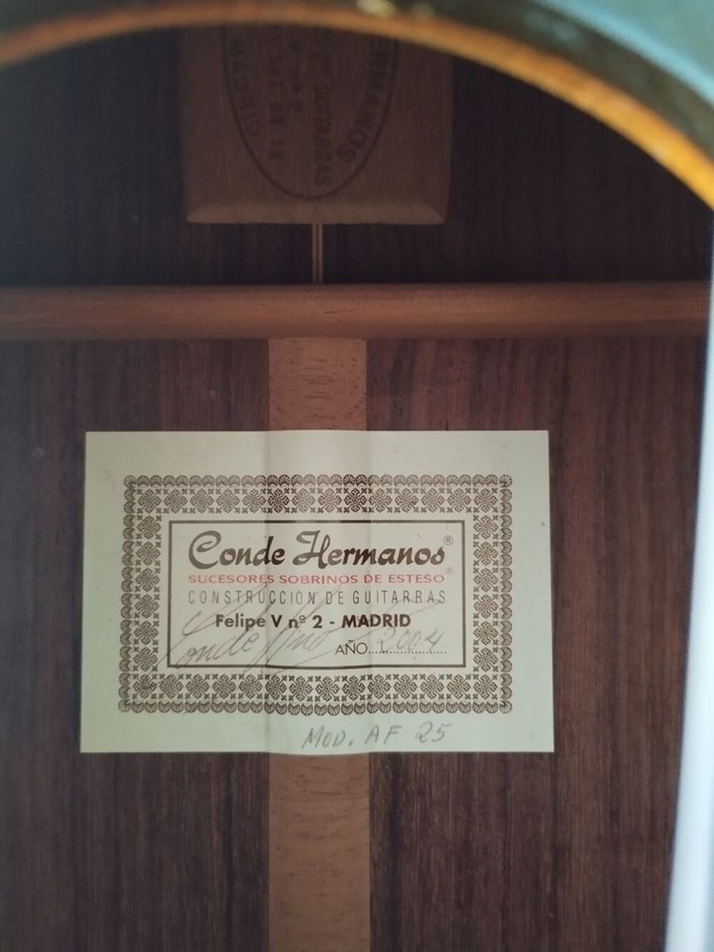 Guitare flamenco Conde Hermanos AF25 de 2004 Instruments de musique