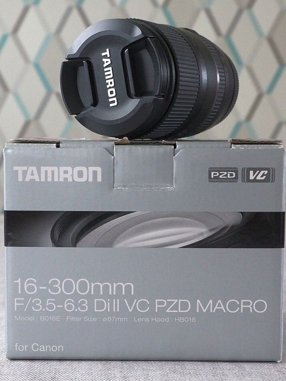 Canon Eos 80d + Objectif Tamron 16.300 mm Photos/Video/TV