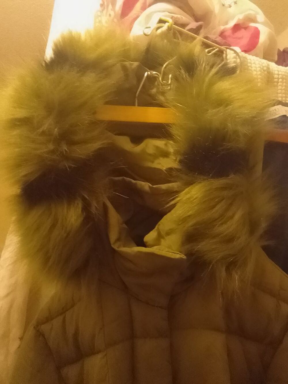 Doudoune femme kaki Vêtements