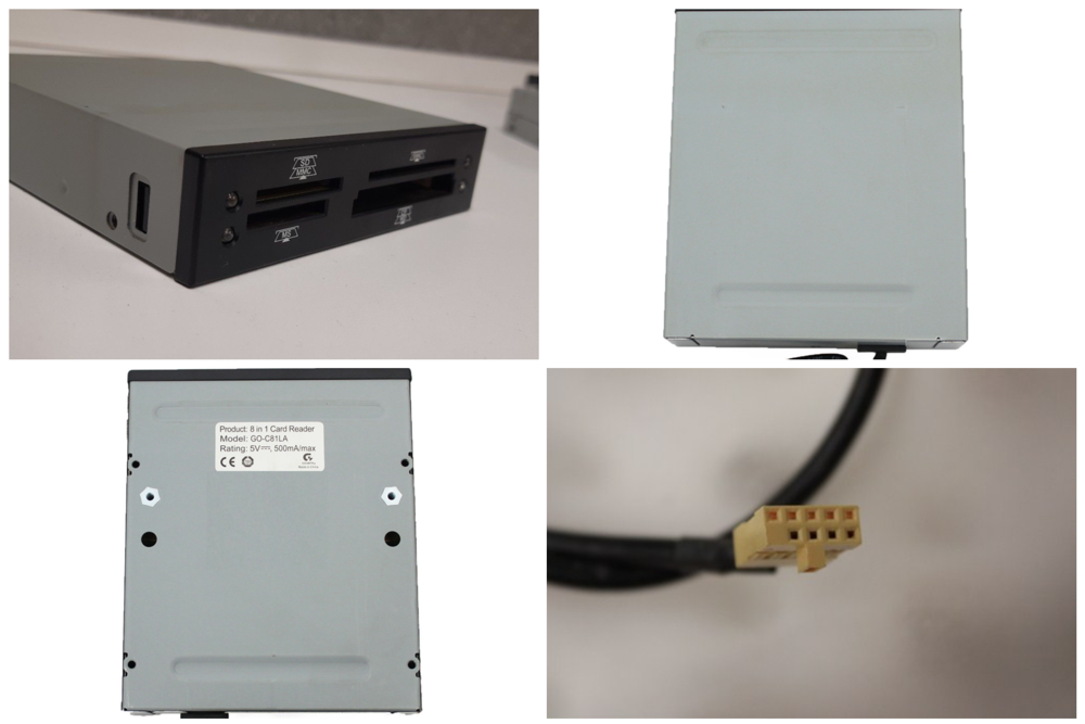 Lecteur de cartes m&eacute;moires interne 3.5 Matériel informatique