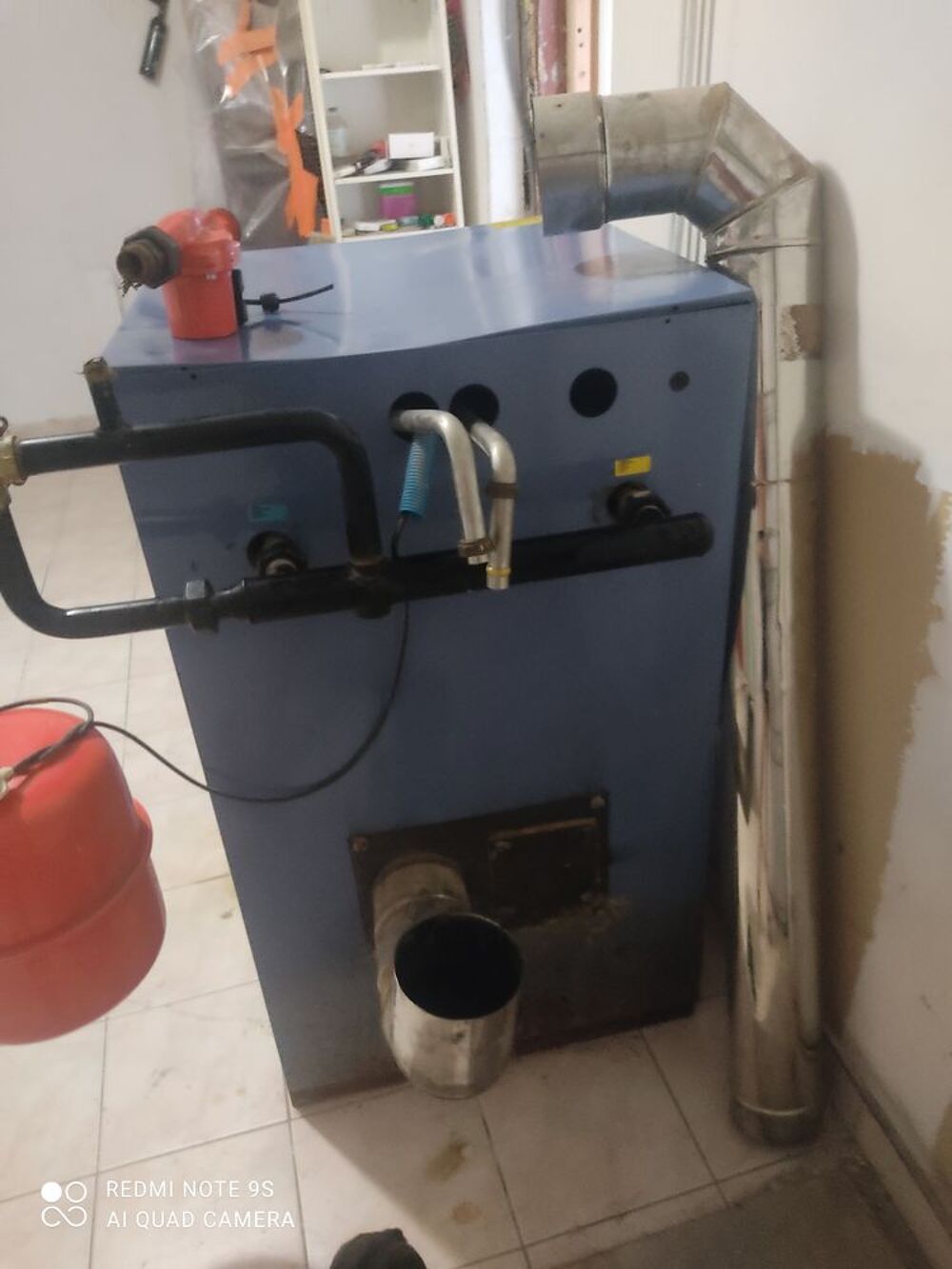 Chaudi&egrave;re fuel compl&egrave;te avec production eau chaude Bricolage