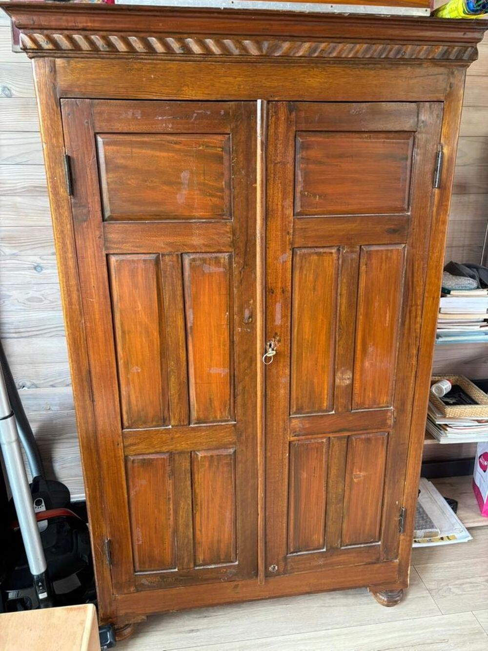 armoire &eacute;poque coloniale franco/anglo indienne Meubles