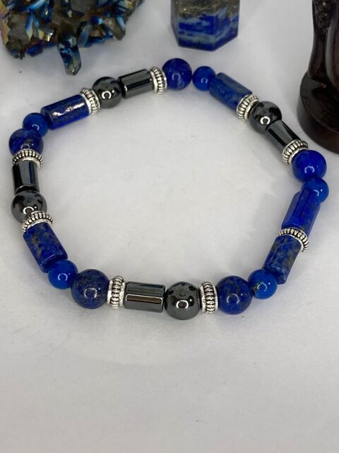 Bracelet en vritable pierres semi-prcieuses 10 Nimes (30)