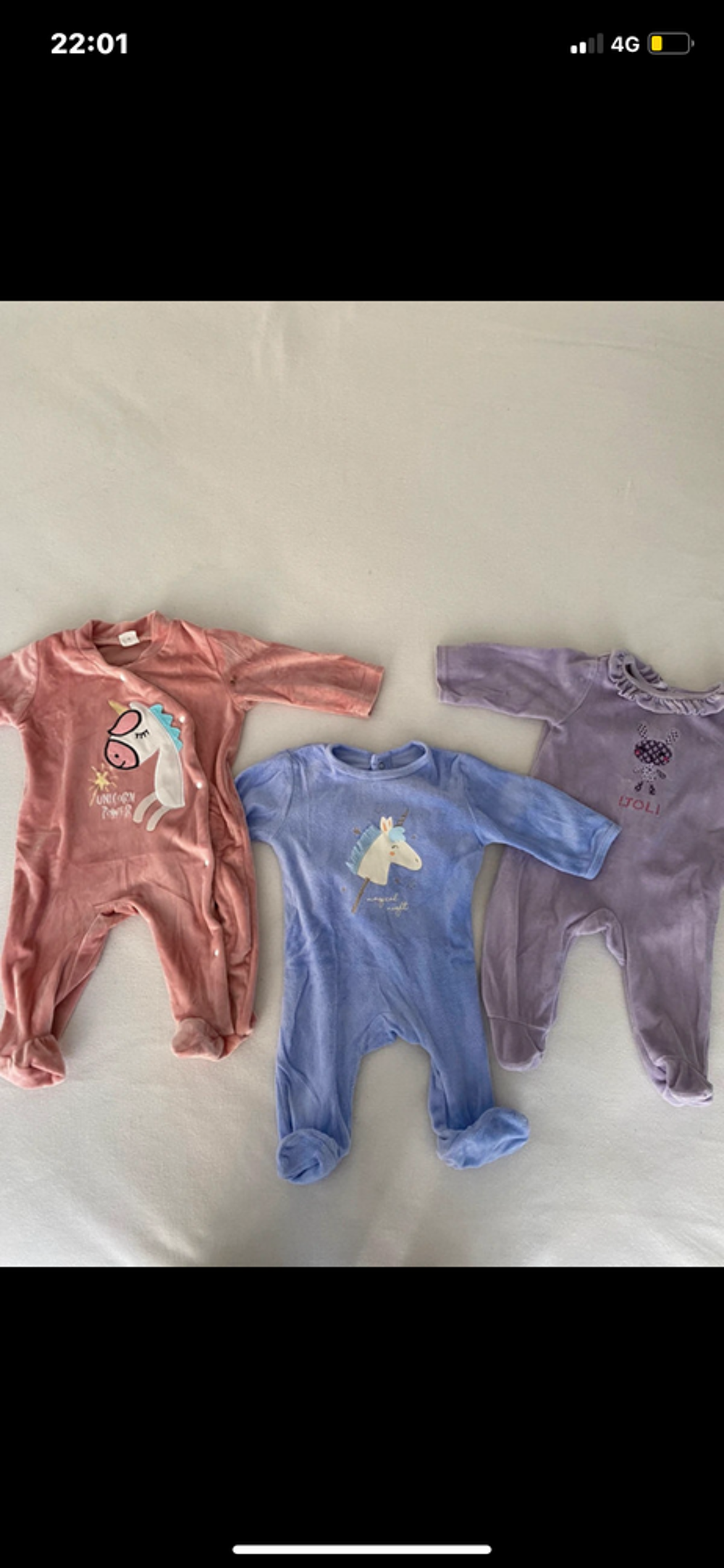 Pyjama velours Vêtements enfants