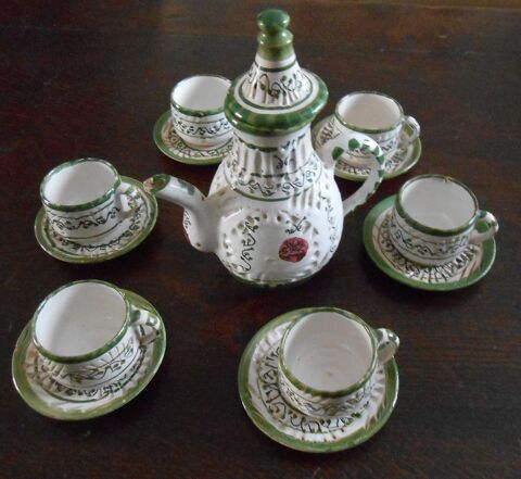 Service à café - Poterie Tunisienne 25 Limoges (87)