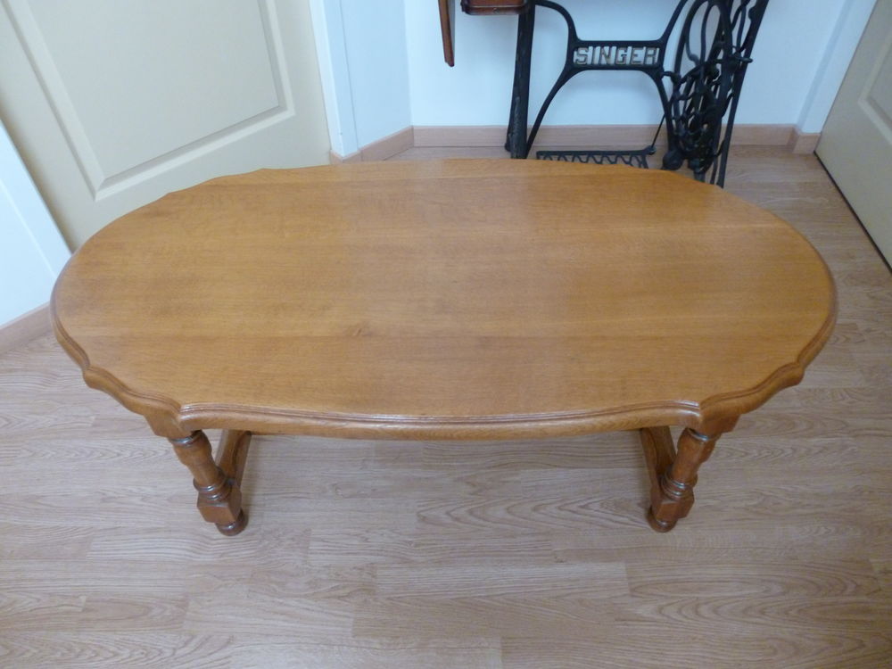 table basse de salon ch&ecirc;ne massif Meubles