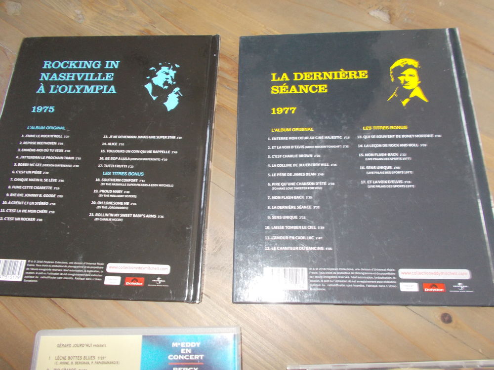CD EDDY MITCHELL CD et vinyles