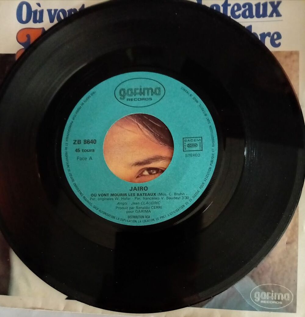 JAIRO / 2 X DISQUES VYNIL 45 TOURS / CD et vinyles