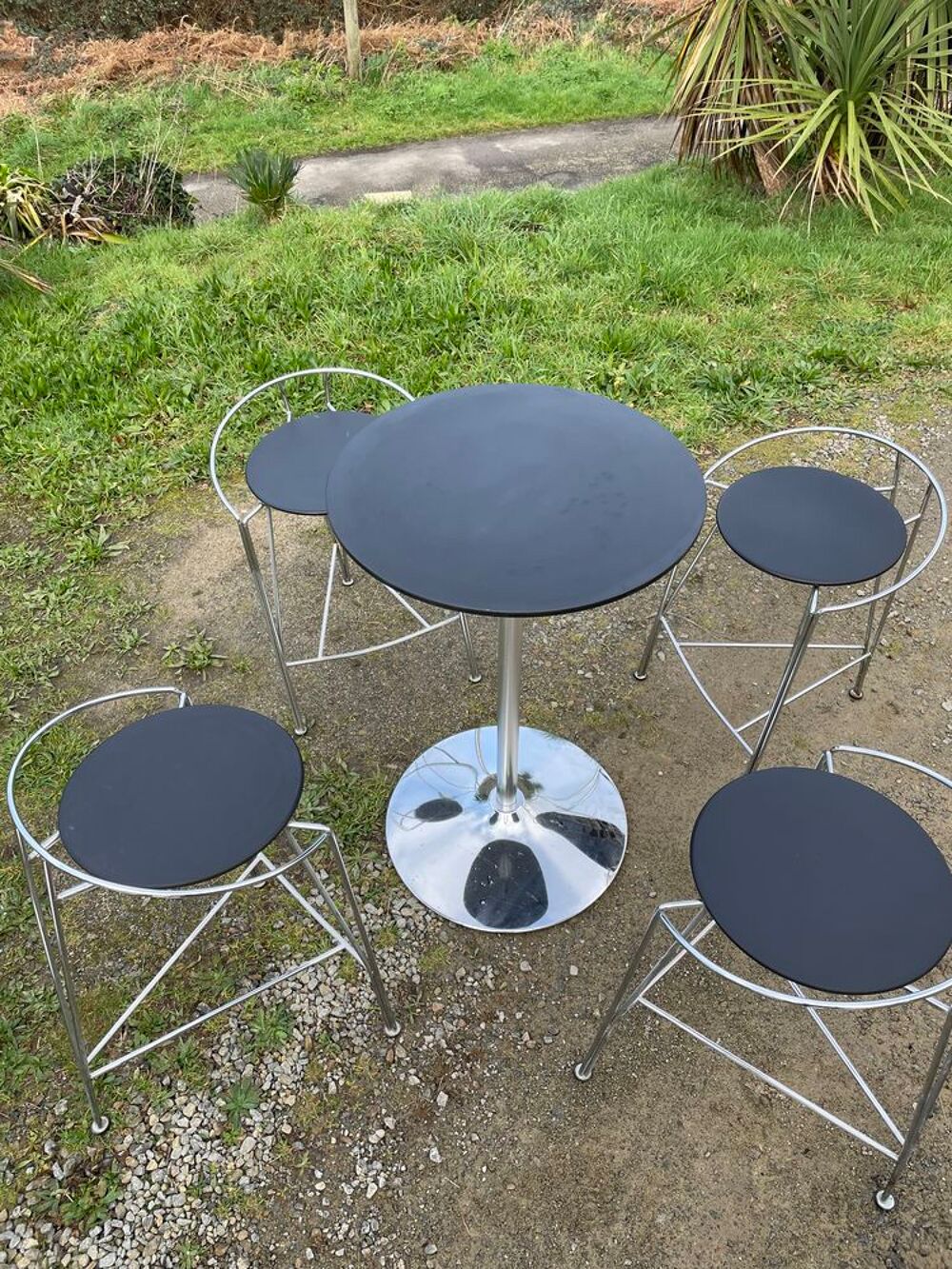 Tabourets m&eacute;tal Meubles