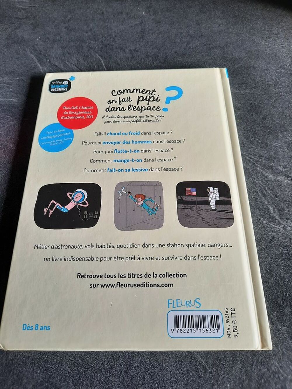 Comment on fait pipi dans l'espace ? Livres et BD