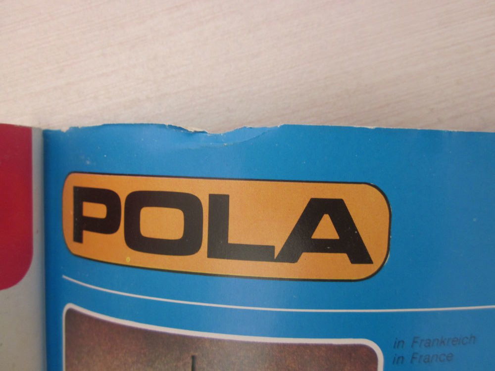 
Catalogue Pola 1977 rmod&egrave;les N et HO super rare mod&eacute;lisme Jeux / jouets