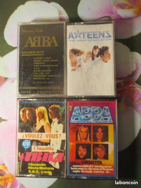 Cassettes audio Reprises du groupe ABBA 0 Hrouville-Saint-Clair (14)