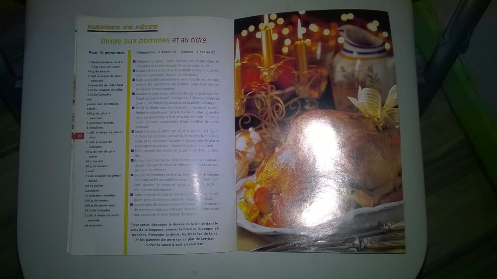 Livre recettes express
Soirs de Fetes
Foie gras chaud Magr Livres et BD