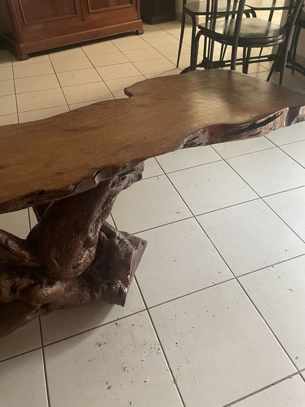 Table de salon en tamarin Meubles