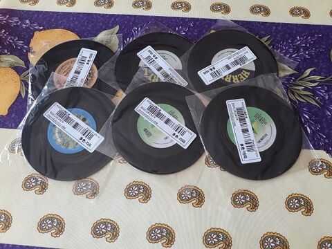 Dessous tasse mug Vinyl vintage maison table cuisine d�co fu 3 F�ves (57)