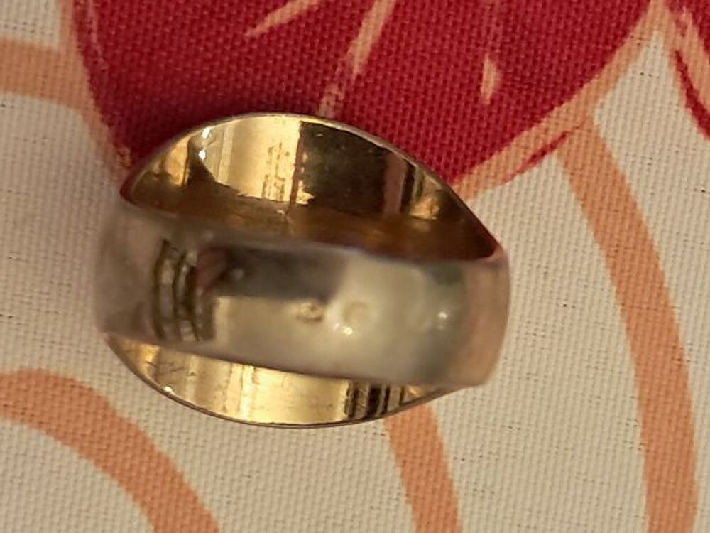 Bague Napol&eacute;on III plaqu&eacute; or histoire mode bijou vintage cos Bijoux et montres