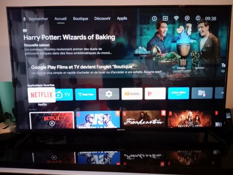 Android tv 2023,139cm 4k,wifi,bluetooth(livrable) 210 Ouistreham (14)