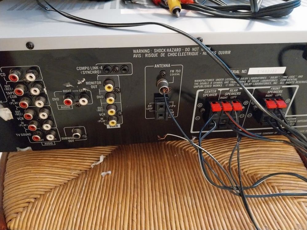 Ensemble audio ampli home cin&eacute;ma JVC + 5 enceintes Audio et hifi