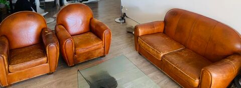 Salon en cuir club Nice (06)