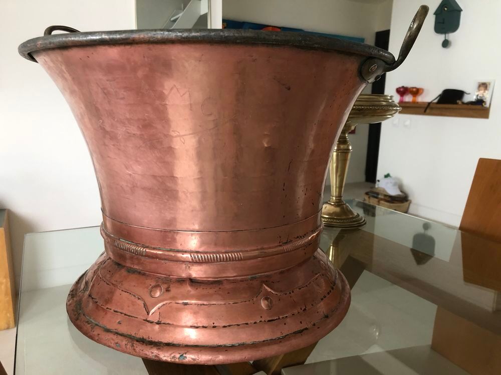Rafra&icirc;chissoir / Seille / Seau en cuivre Décoration